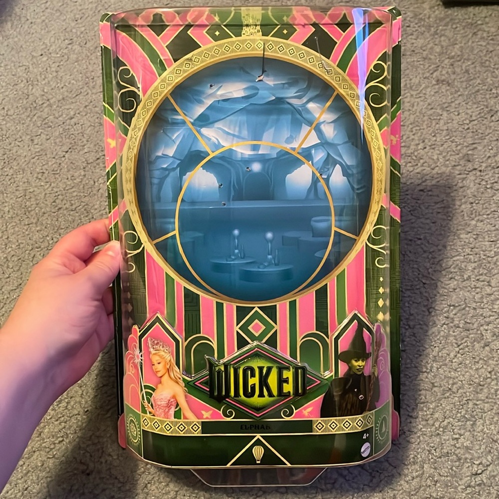 Box Only - Mattel Elphaba Doll Collector’s Box with Misprint Packaging